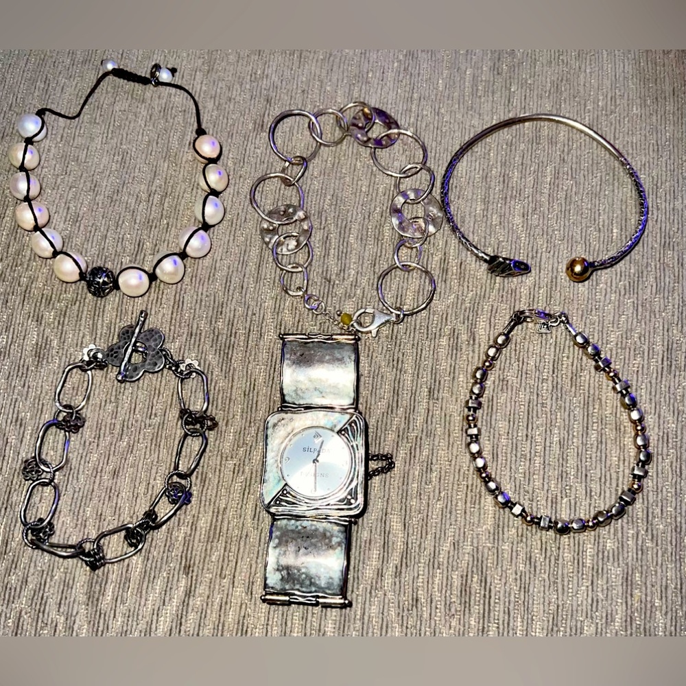 Silpada bracelets